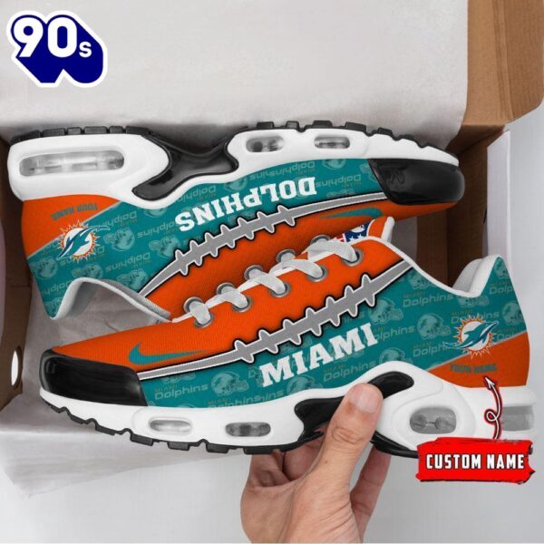 Custom Name NFL Miami Dolphins NK TN Shoes