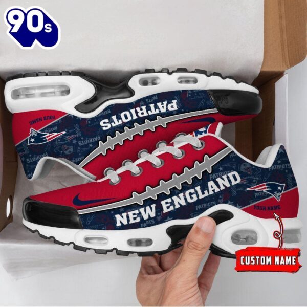 Custom Name NFL New England Patriots NK TN Shoes