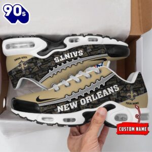 Custom Name NFL New Orleans…