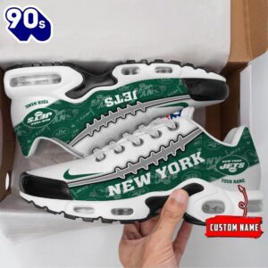 Custom Name NFL New York…