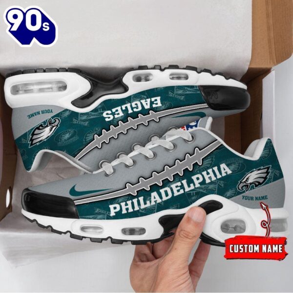 Custom Name NFL Philadelphia Eagles NK TN Shoes