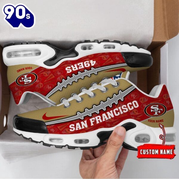 Custom Name NFL San Francisco 49ers NK TN Shoes