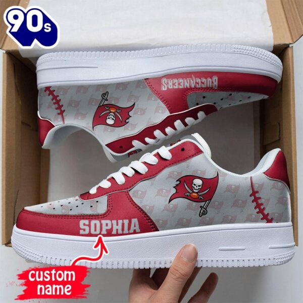 Custom Name NFL Tampa Bay Buccaneers Air Force 1