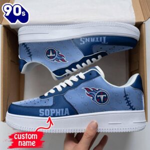 Custom Name NFL Tennessee Titans…