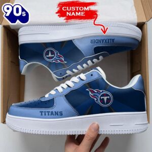 Custom Name NFL Tennessee Titans…