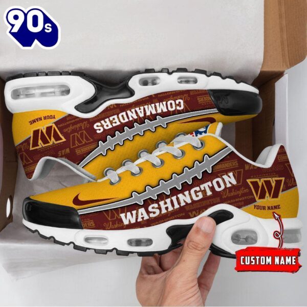 Custom Name NFL Washington Commanders NK TN Shoes