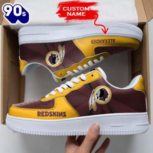 Custom Name NFL Washington Redskins…