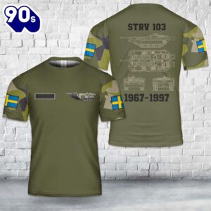 Custom Name Swedish Army Stridsvagn…