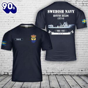 Custom Name Swedish Navy HSwMS…