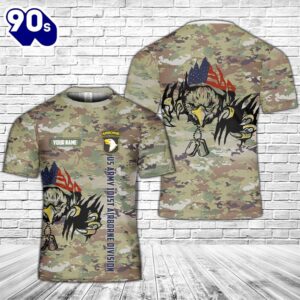 Custom Name US Army 101st…