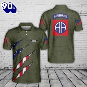 Custom Name US Army 82nd…