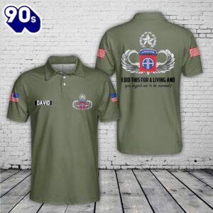 Custom Name US Army 82nd…