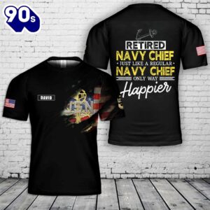 Custom Name US Navy Chief…