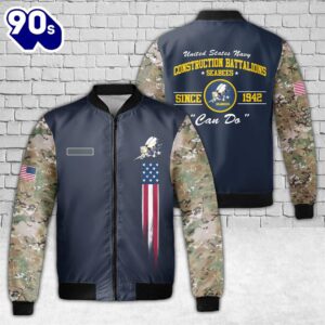 Custom Name US Navy SEABEES…