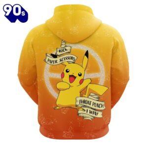 Custom Pikachu Themed Hoodie And Leggings Set