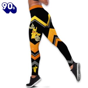 Custom Pikachu Themed Hoodie And Leggings Set