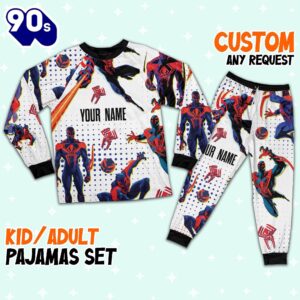 Custom Spiderman 2099 Colorful Pajamas…