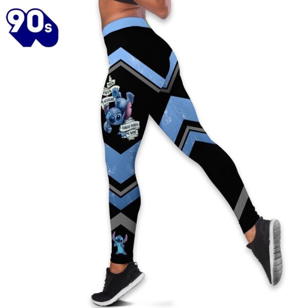 Custom Stitch Themed Hoodie And Leggings Set