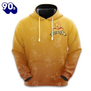 Custom Winnie The Pooh Hoodie And Leggings Set