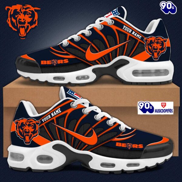 Customize Your Name With Chicago Bears Air Max Plus Shoes