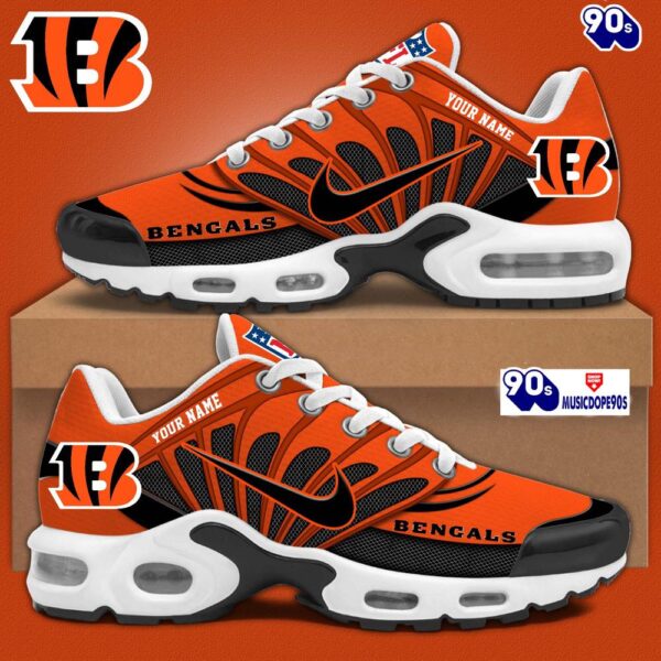 Customize Your Name With Cincinnati Bengals Air Max Plus Shoes