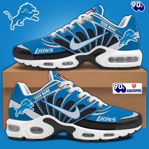 Customize Your Name With Detroit Lions Air Max Plus Shoes