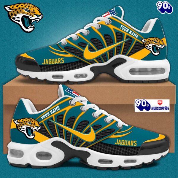 Customize Your Name With Jacksonville Jaguars Air Max Plus Shoes