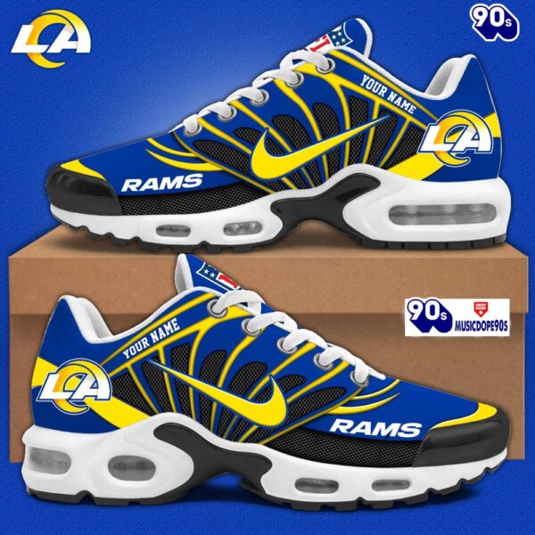 Customize Your Name With Los Angeles Rams Air Max Plus Shoes