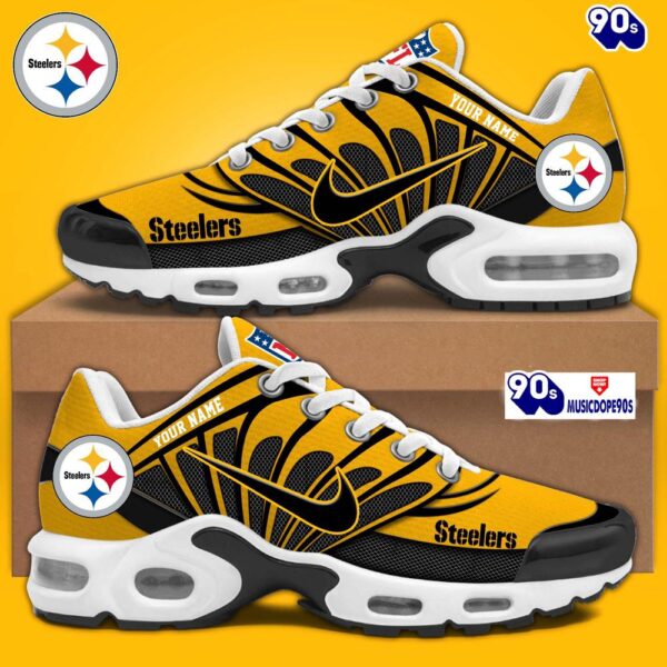 Customize Your Name With Pittsburgh Steelers Air Max Plus Shoes