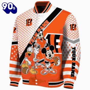 Customized Cincinnati Bengals Mickey Donald…