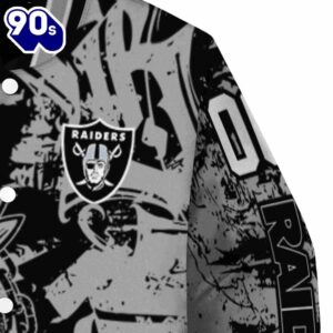 Customized Las Vegas Raiders Fishing Art Black Jacket