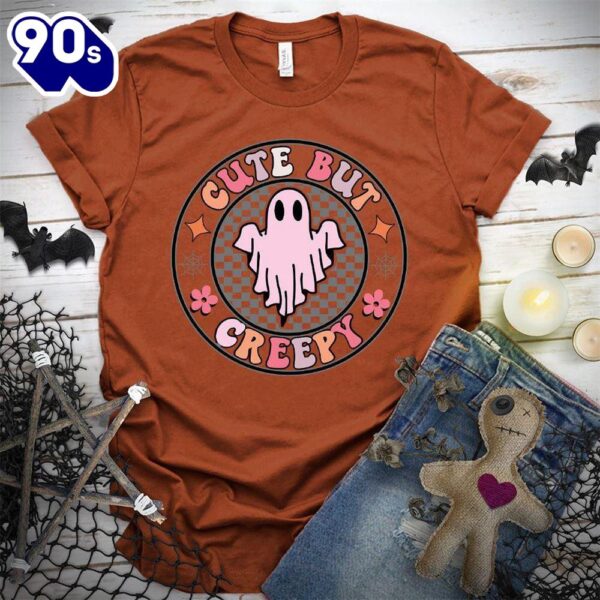 Cute But Creepy Colored Edition T-Shirt  Gift For Halloween