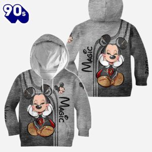 Cute Mickey Ears - Personalized Hoodie and Leggings