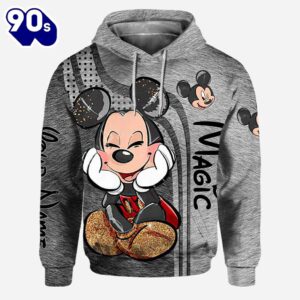 Cute Mickey Ears - Personalized Hoodie and Leggings