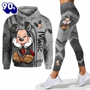 Cute Mickey Ears - Personalized Hoodie and Leggings