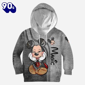 Cute Mickey Ears - Personalized Hoodie and Leggings