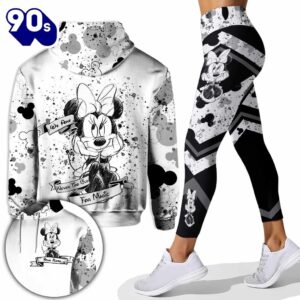 Cute Mickey Mouse Ears - Personalized Hoodie and Leggings