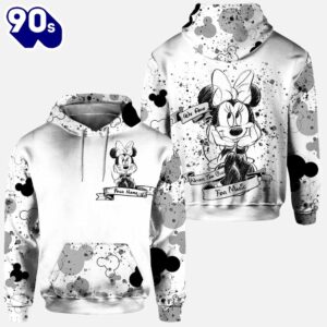 Cute Mickey Mouse Ears - Personalized Hoodie and Leggings