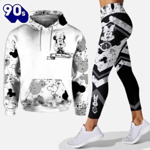 Cute Mickey Mouse Ears - Personalized Hoodie and Leggings