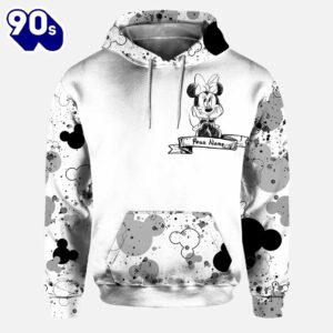 Cute Mickey Mouse Ears - Personalized Hoodie and Leggings