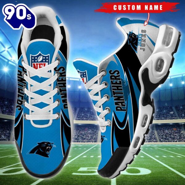 Cutsom Name NFL Carolina Panthers Football Team TN Shoes Gift Xmas