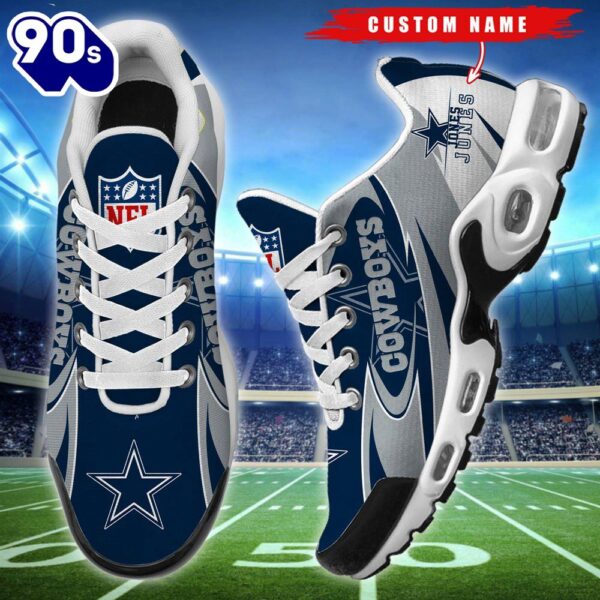 Cutsom Name NFL Dallas Cowboys Football Team TN Shoes Gift Xmas