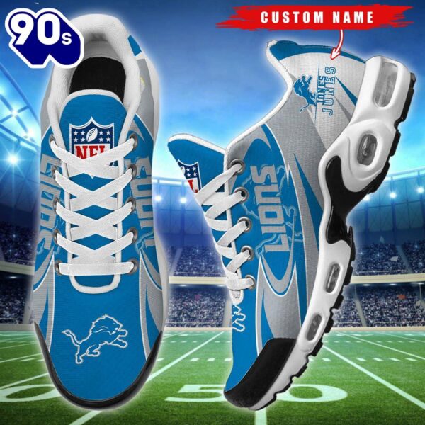 Cutsom Name NFL Detroit Lions Football Team TN Shoes Gift Xmas