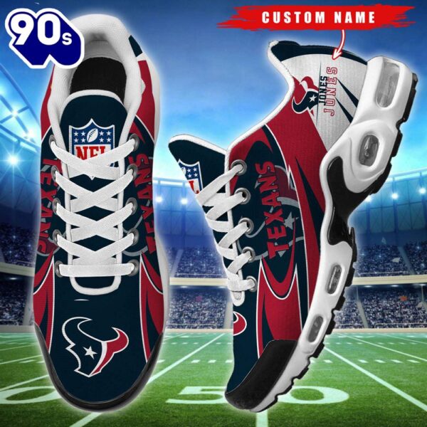 Cutsom Name NFL Houston Texans Football Team TN Shoes Gift Xmas