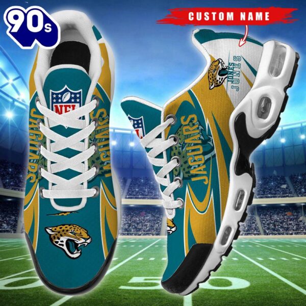 Cutsom Name NFL Jacksonville Jaguars Football Team TN Shoes Gift Xmas