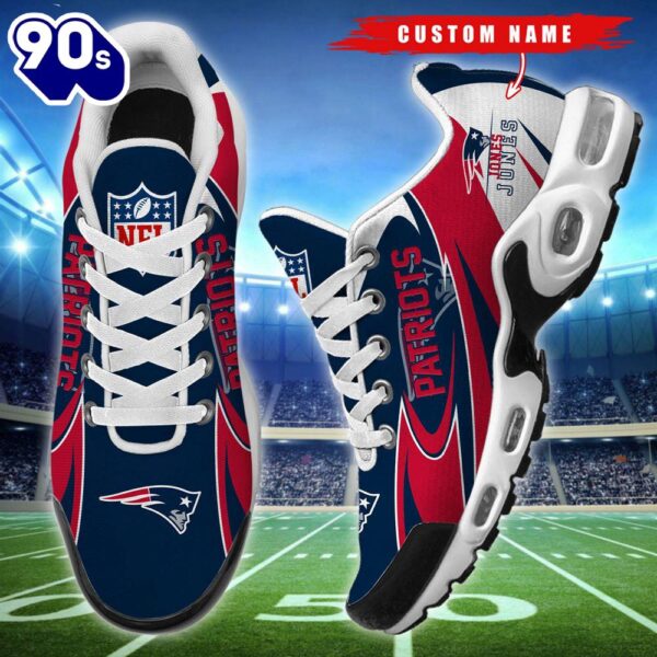 Cutsom Name NFL New England Patriots Football Team TN Shoes Gift Xmas