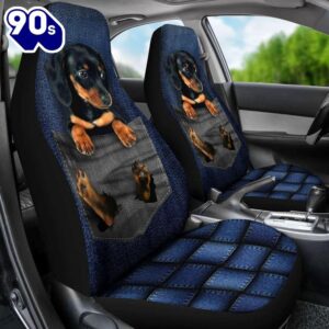 Dachshund Cute Custom Car Seat…