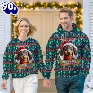 Dachshund Dog Make Christmas Magical…