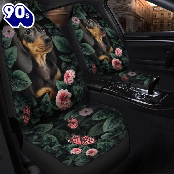 Dachshund HD Custom Car Seat Covers