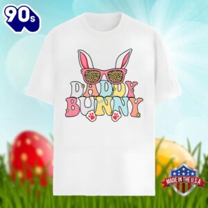 Daddy Bunny Happy Easter Day Shirt Men Women